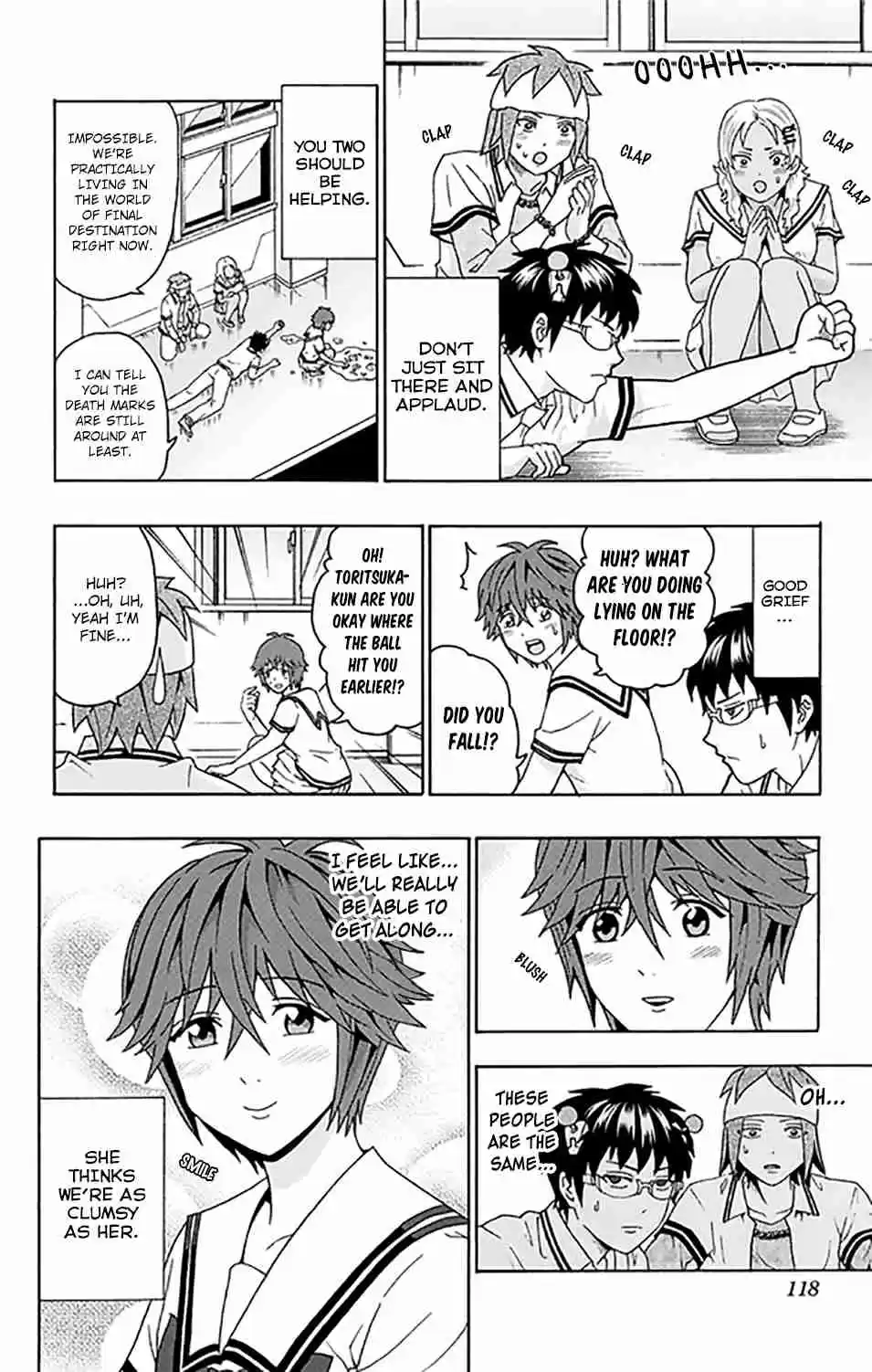 Saiki Kusuo no PSI Nan Vol. 24 Ch. 258 Terrifying! A DiPSIstrous Transfer Student Appears! (Second Half)