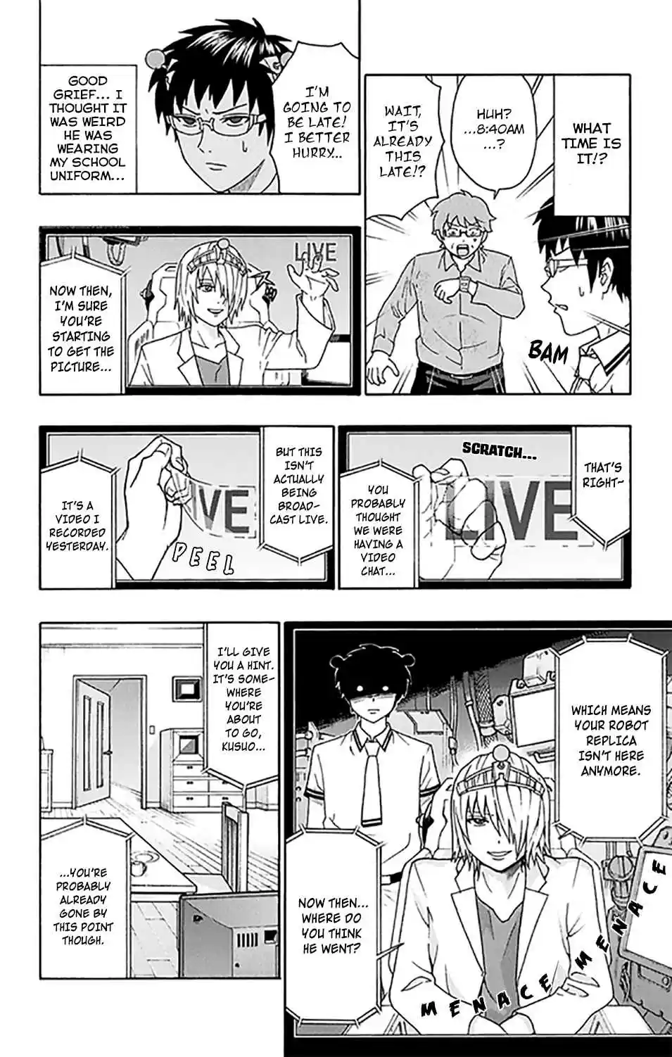 Saiki Kusuo no PSI Nan Vol. 24 Ch. 259 A Perfect ReconPSItruction!? KusuΩ