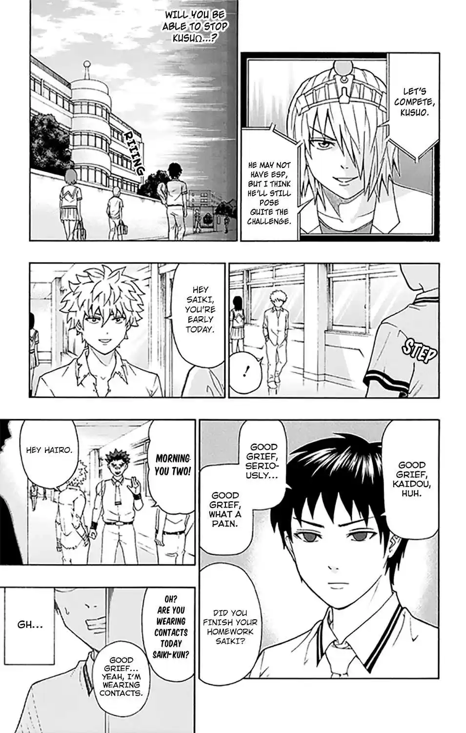 Saiki Kusuo no PSI Nan Vol. 24 Ch. 259 A Perfect ReconPSItruction!? KusuΩ