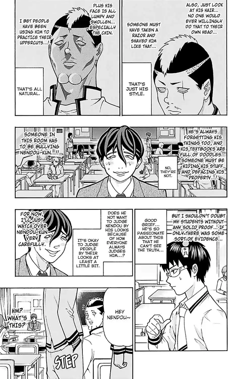 Saiki Kusuo no PSI Nan Vol. 24 Ch. 262 RePSIcue the Bullied! Iguchi sensei