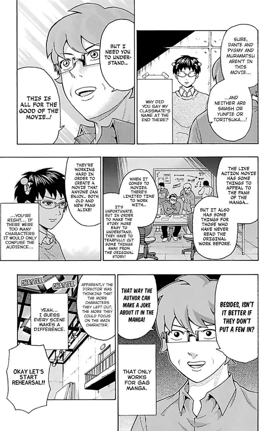 Saiki Kusuo no PSI Nan Vol. 25 Ch. 264 Please Go Watch the Live ActPSIon movie!