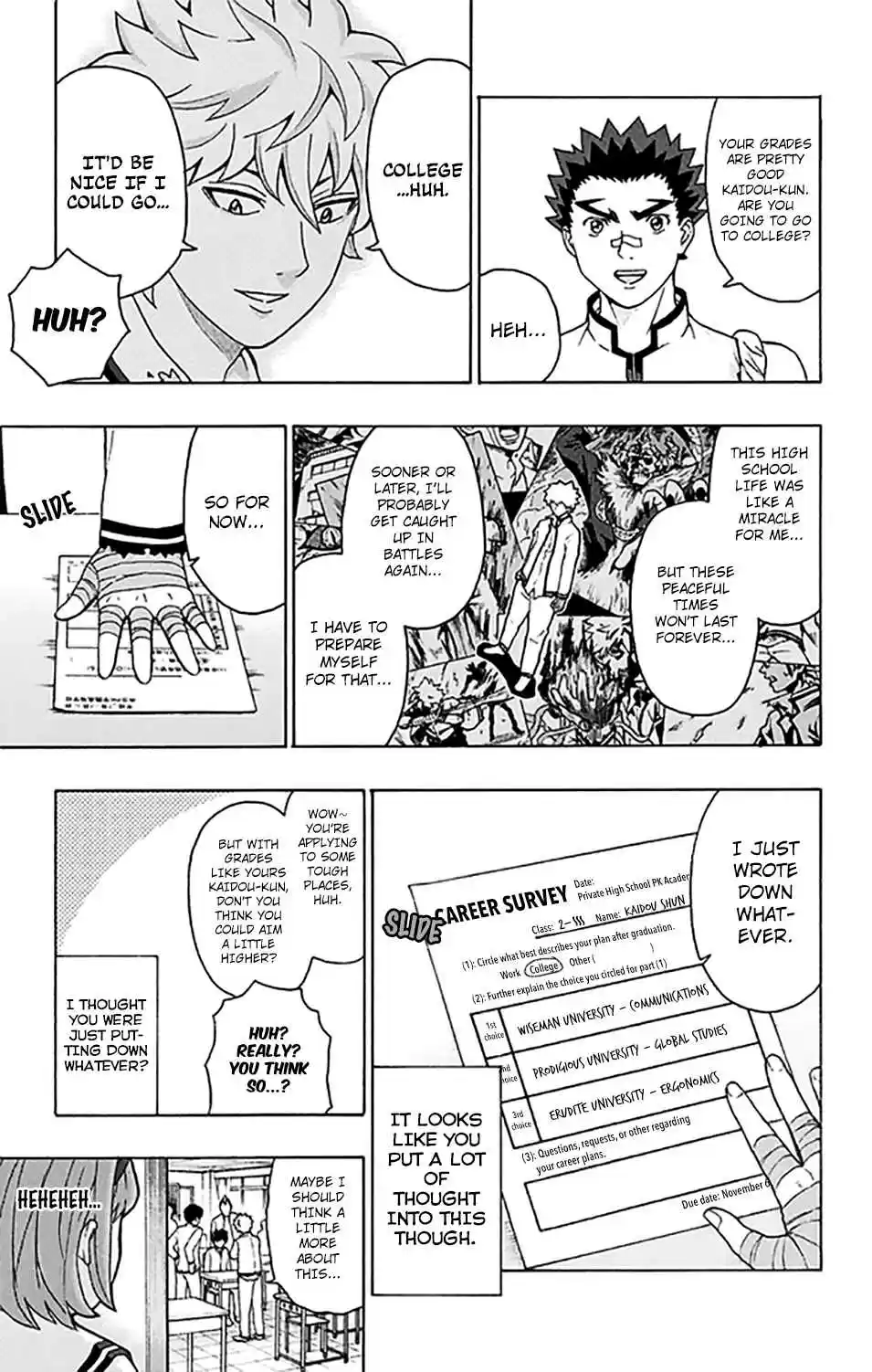 Saiki Kusuo no PSI Nan Vol. 25 Ch. 265 To Each Their Own. MiscPSIllaneous Career Paths!