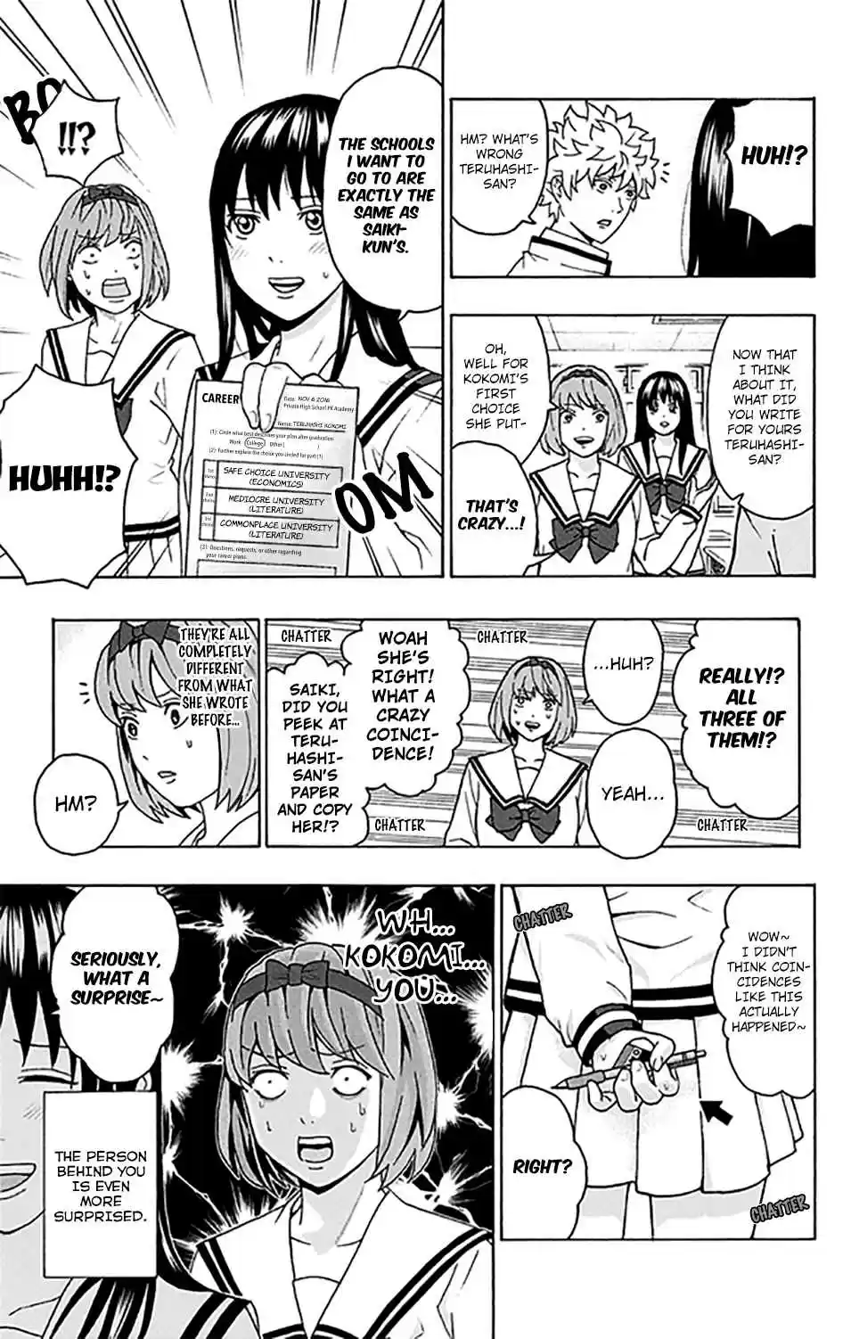 Saiki Kusuo no PSI Nan Vol. 25 Ch. 265 To Each Their Own. MiscPSIllaneous Career Paths!