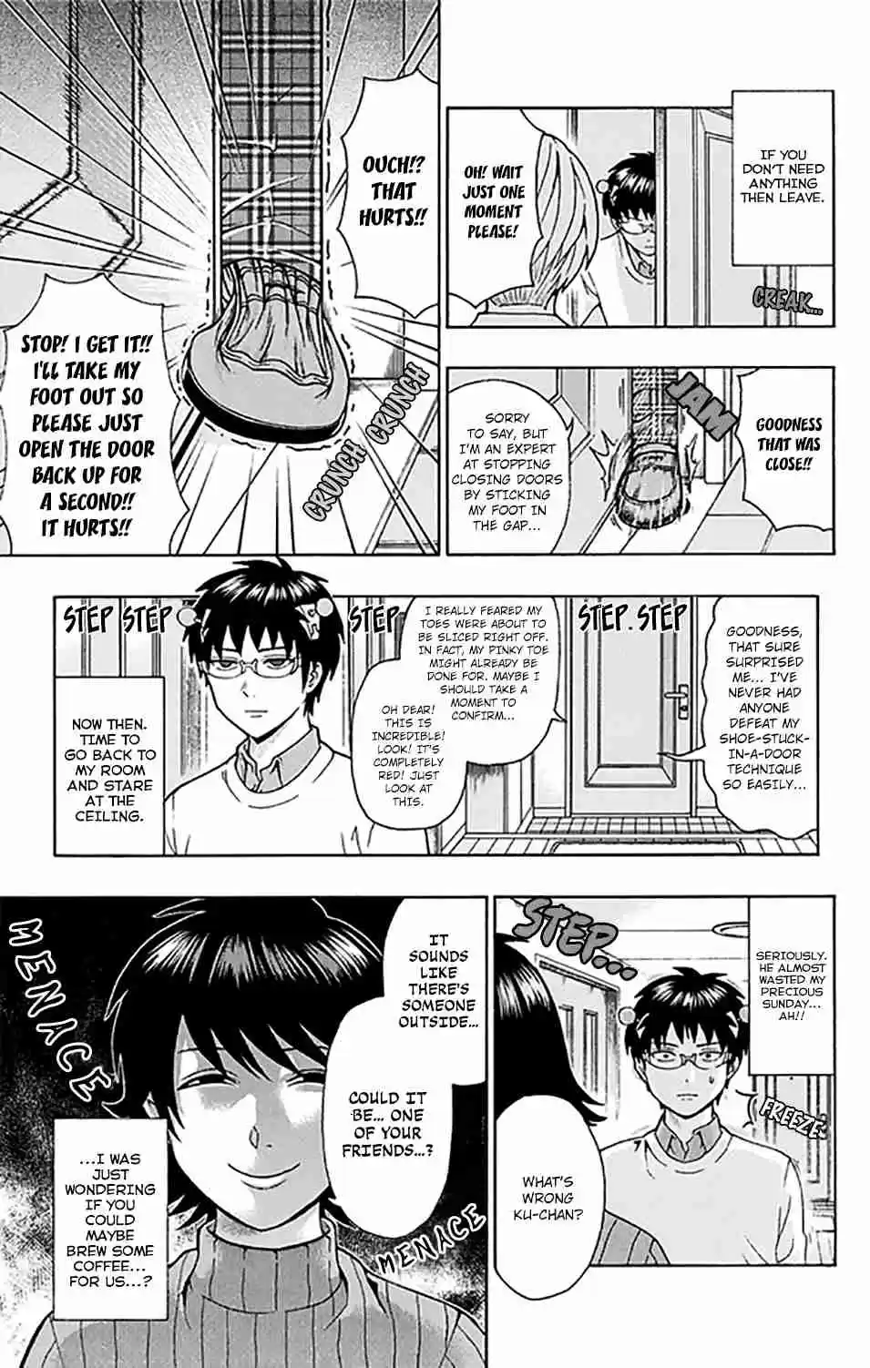 Saiki Kusuo no PSI Nan Vol. 25 Ch. 266 Spending The Day Horsing Around with a Friend