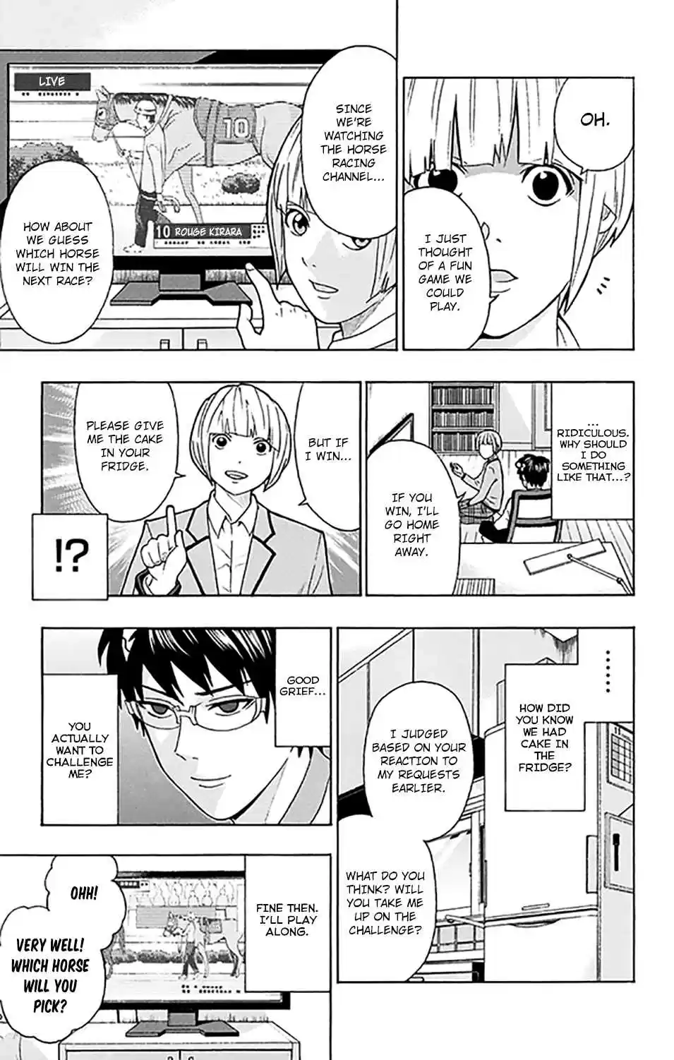 Saiki Kusuo no PSI Nan Vol. 25 Ch. 266 Spending The Day Horsing Around with a Friend