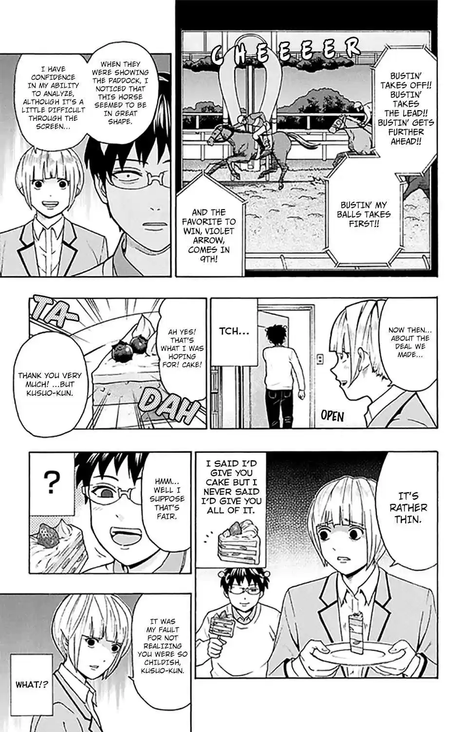 Saiki Kusuo no PSI Nan Vol. 25 Ch. 266 Spending The Day Horsing Around with a Friend