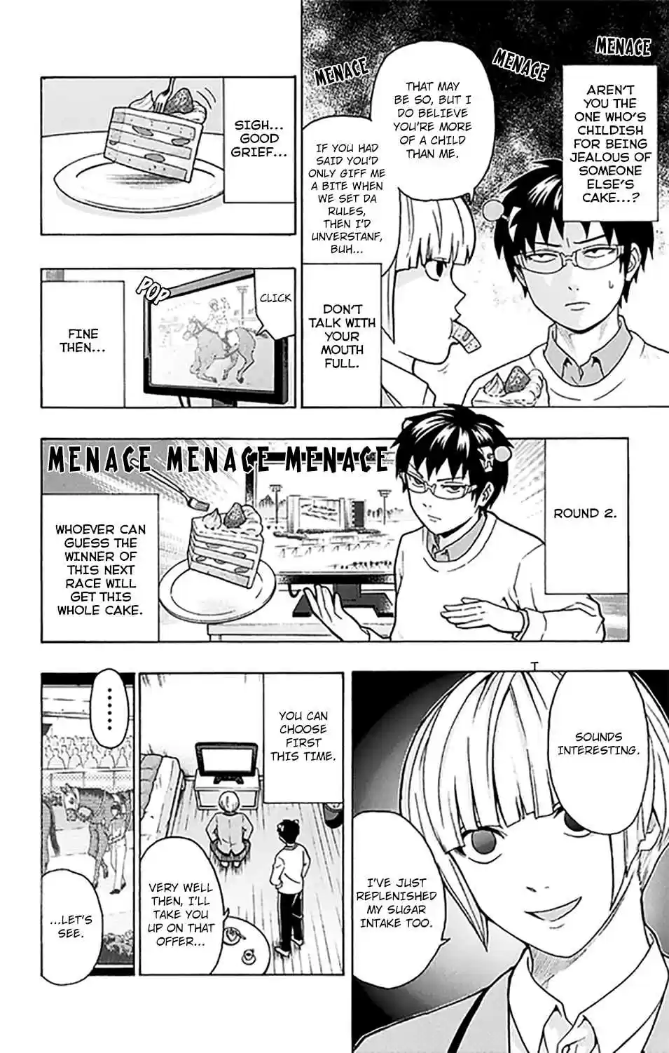 Saiki Kusuo no PSI Nan Vol. 25 Ch. 266 Spending The Day Horsing Around with a Friend