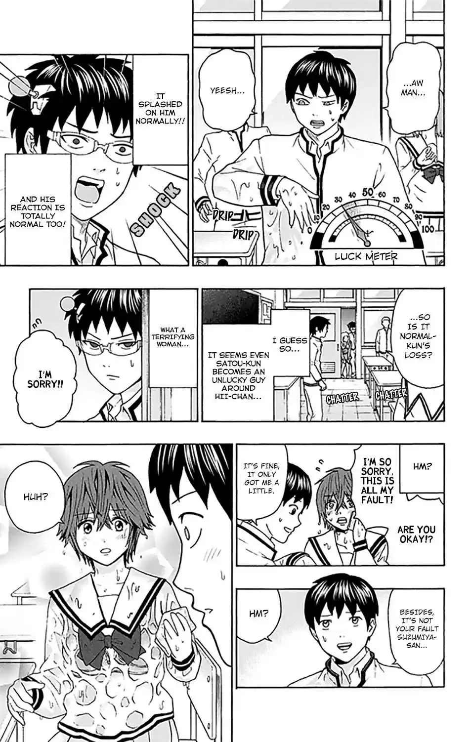 Saiki Kusuo no PSI Nan Vol. 25 Ch. 267 The Battle Between DiPSIster and PerfecPSIon!!