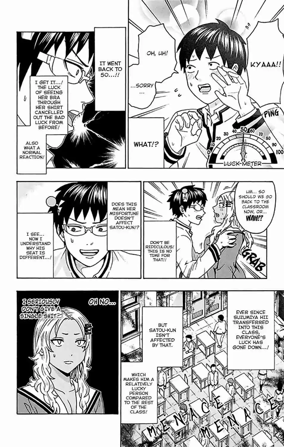 Saiki Kusuo no PSI Nan Vol. 25 Ch. 267 The Battle Between DiPSIster and PerfecPSIon!!