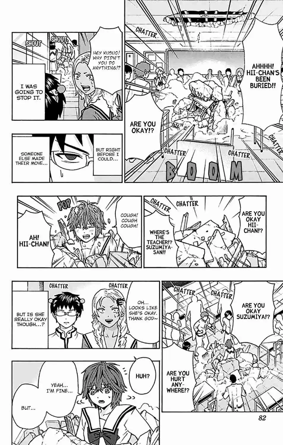 Saiki Kusuo no PSI Nan Vol. 25 Ch. 267 The Battle Between DiPSIster and PerfecPSIon!!