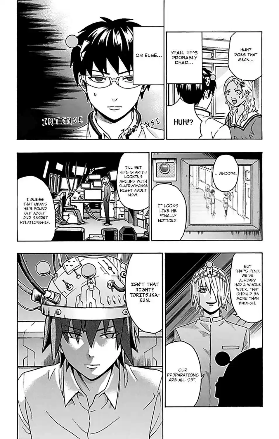 Saiki Kusuo no PSI Nan Vol. 25 Ch. 267 The Battle Between DiPSIster and PerfecPSIon!!