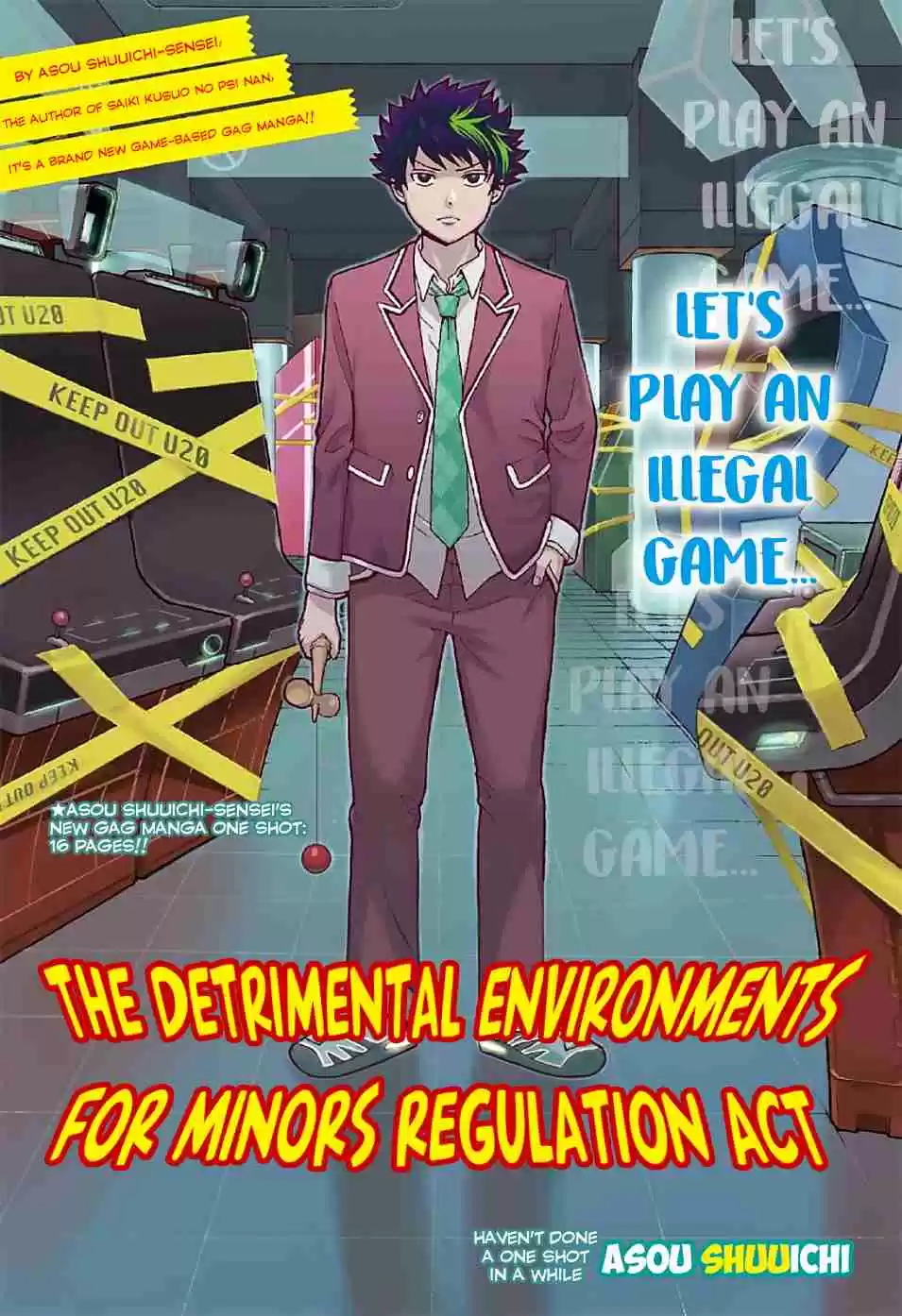 Saiki Kusuo no PSI Nan Vol. 25 Ch. 272.5 The Detrimental Environments for Minors Regulation Act