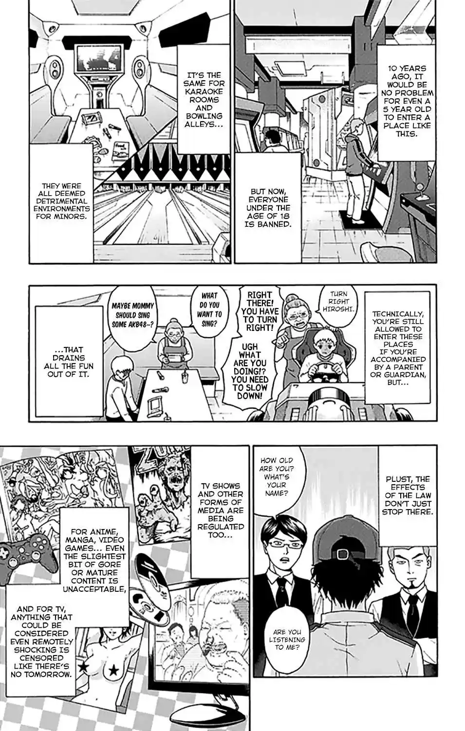 Saiki Kusuo no PSI Nan Vol. 25 Ch. 272.5 The Detrimental Environments for Minors Regulation Act