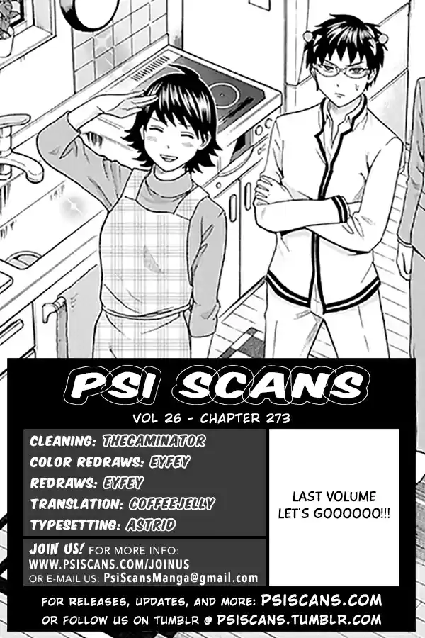 Saiki Kusuo no PSI Nan Vol. 26 Ch. 273 The Worst PSIchool Break