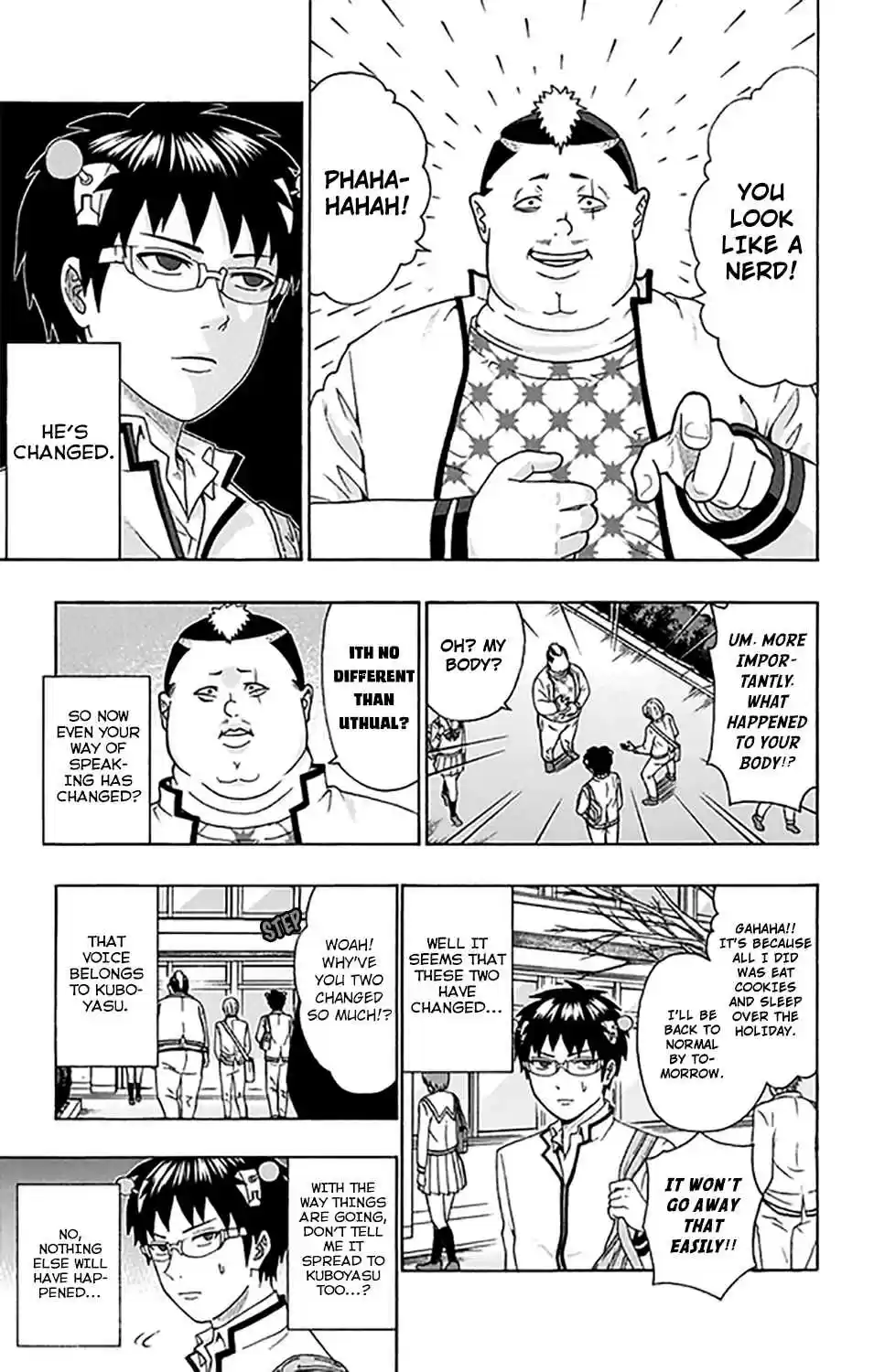 Saiki Kusuo no PSI Nan Vol. 26 Ch. 273 The Worst PSIchool Break