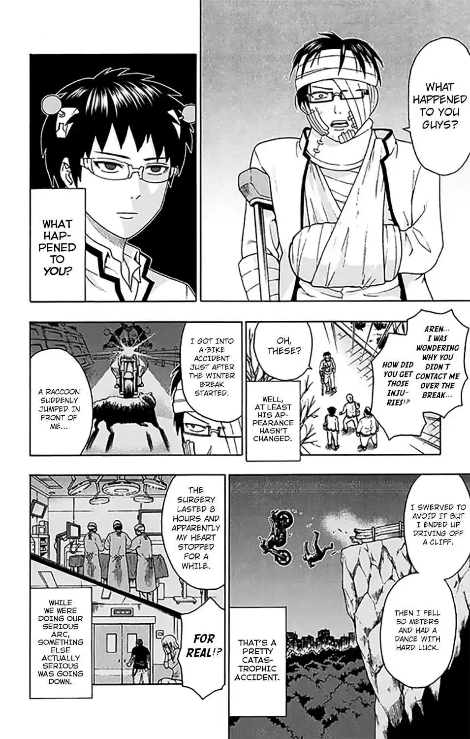 Saiki Kusuo no PSI Nan Vol. 26 Ch. 273 The Worst PSIchool Break