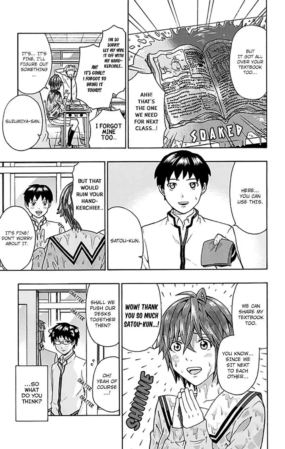 Saiki Kusuo no PSI Nan Vol. 26 Ch. 274 Toritsuka vs Satou! RelaPSIonship Battle!