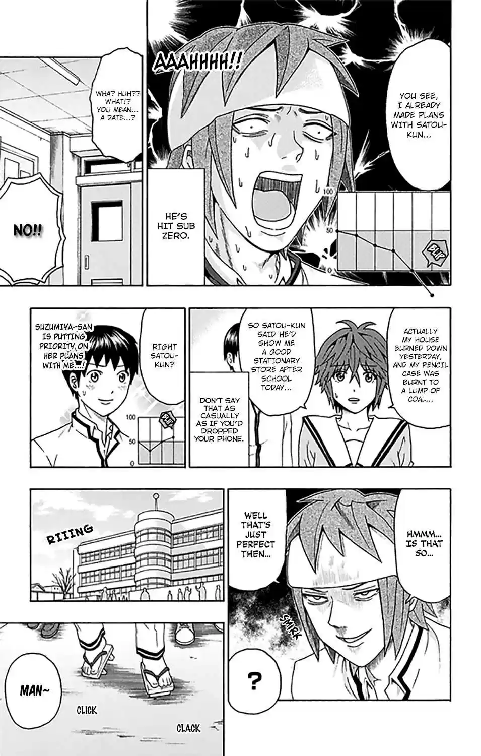 Saiki Kusuo no PSI Nan Vol. 26 Ch. 274 Toritsuka vs Satou! RelaPSIonship Battle!