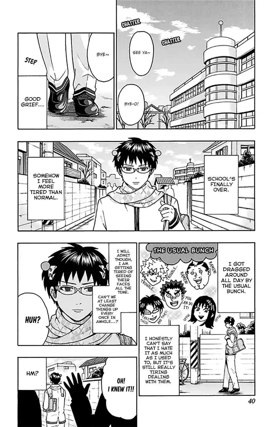 Saiki Kusuo no PSI Nan Vol. 26 Ch. 275 It's Ending! Re introduPSIng Characters from the Past