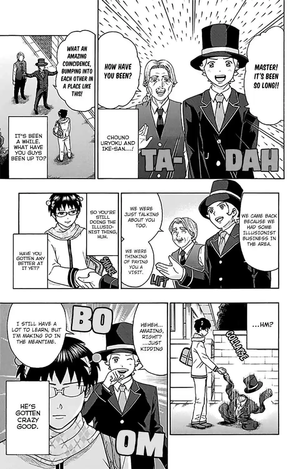 Saiki Kusuo no PSI Nan Vol. 26 Ch. 275 It's Ending! Re introduPSIng Characters from the Past