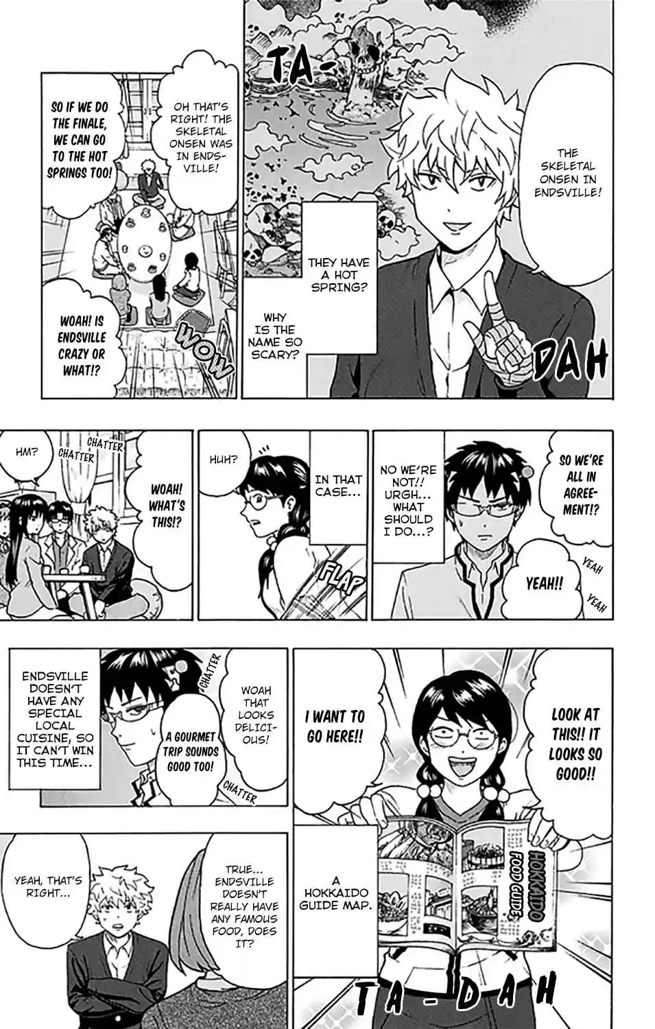 Saiki Kusuo no PSI Nan Vol. 26 Ch. 276 Let's AsPSImble and Plan a Trip