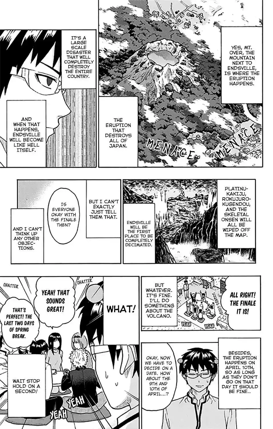 Saiki Kusuo no PSI Nan Vol. 26 Ch. 276 Let's AsPSImble and Plan a Trip