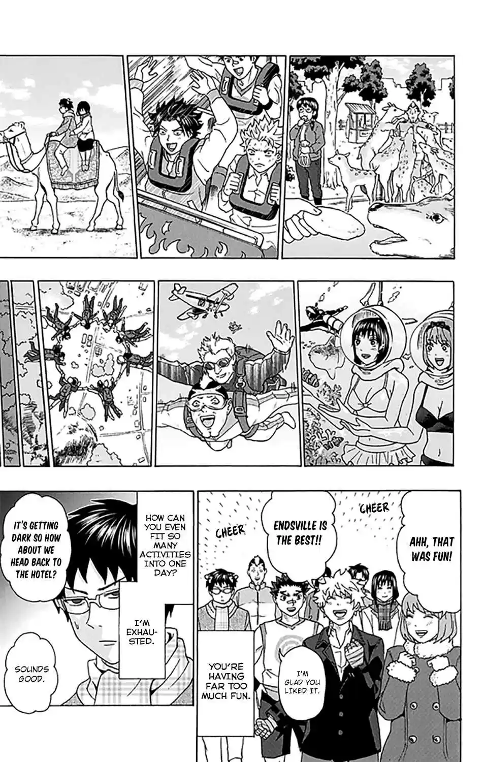 Saiki Kusuo no PSI Nan Vol. 26 Ch. 277 PSI Much to See! Tourists in Endsville!