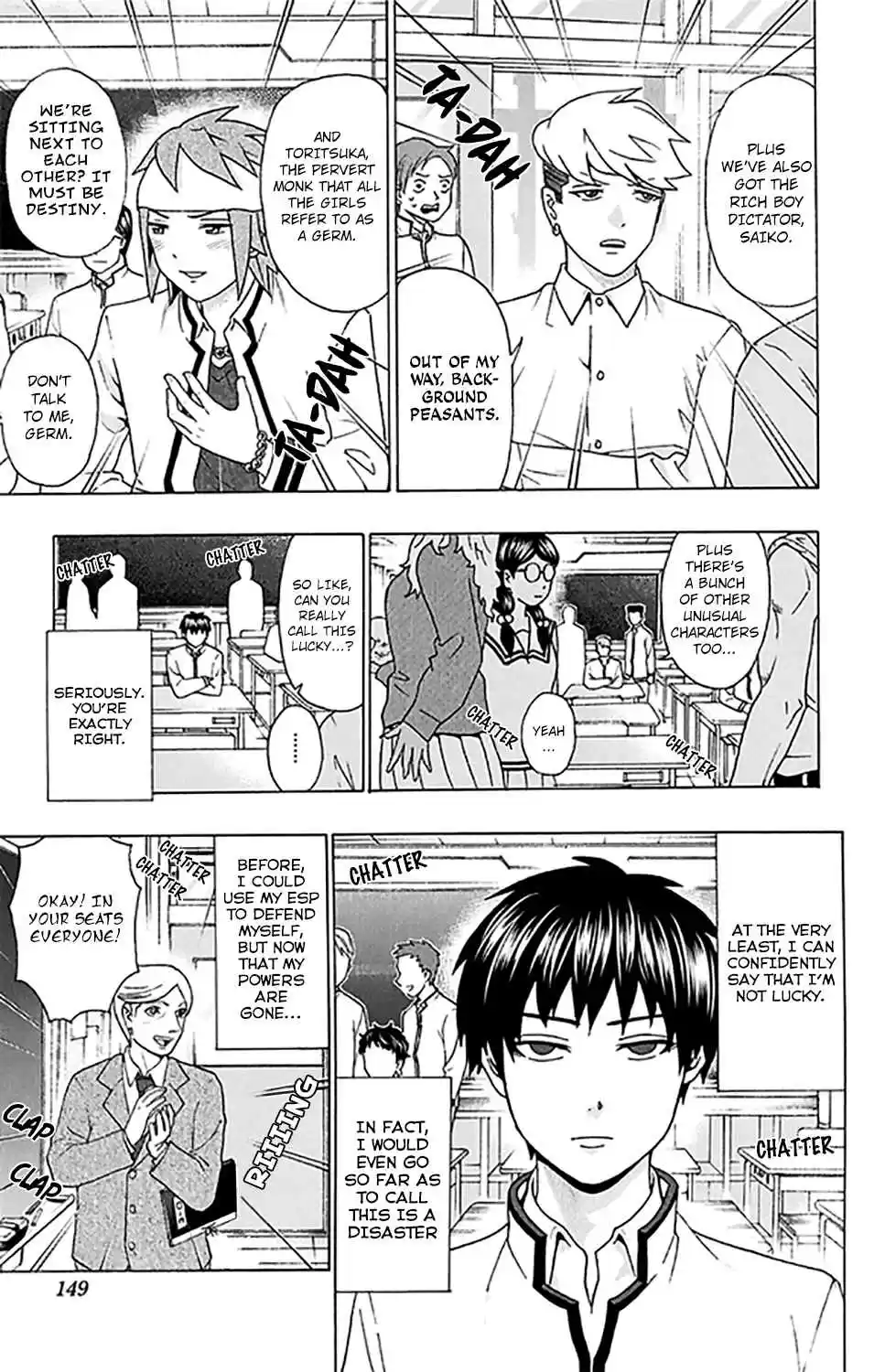 Saiki Kusuo no PSI Nan Vol. 26 Ch. 280 The RePSIval of Saiki Kusuo (First Half)