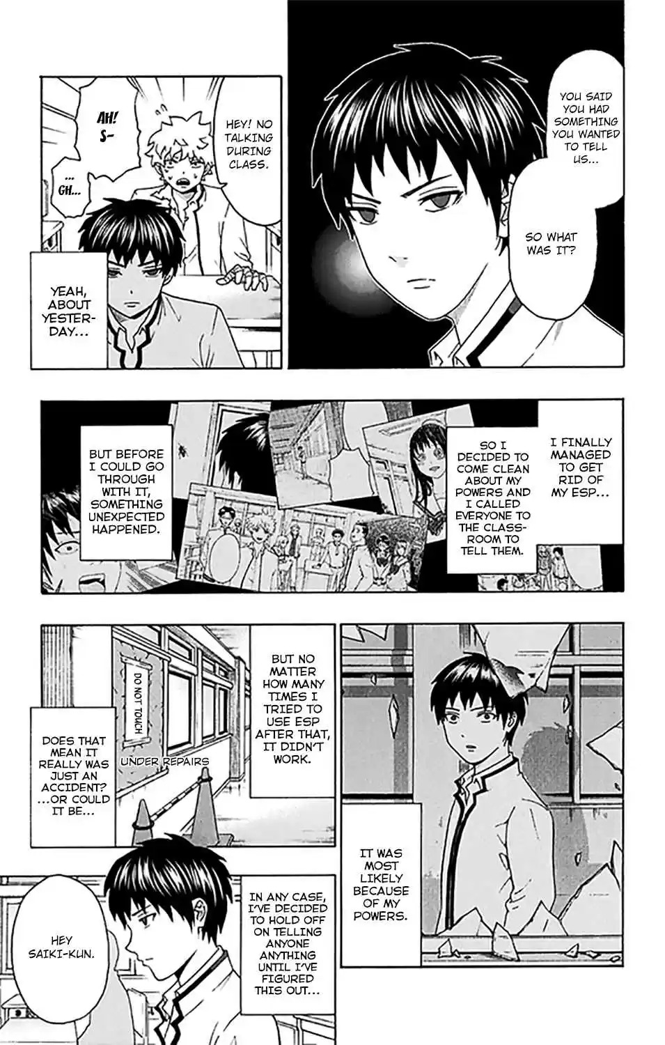 Saiki Kusuo no PSI Nan Vol. 26 Ch. 280 The RePSIval of Saiki Kusuo (First Half)