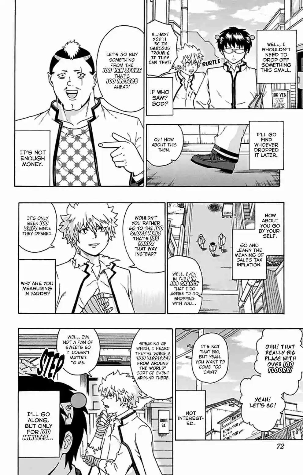 Saiki Kusuo no PSI Nan Vol.10 Ch.100