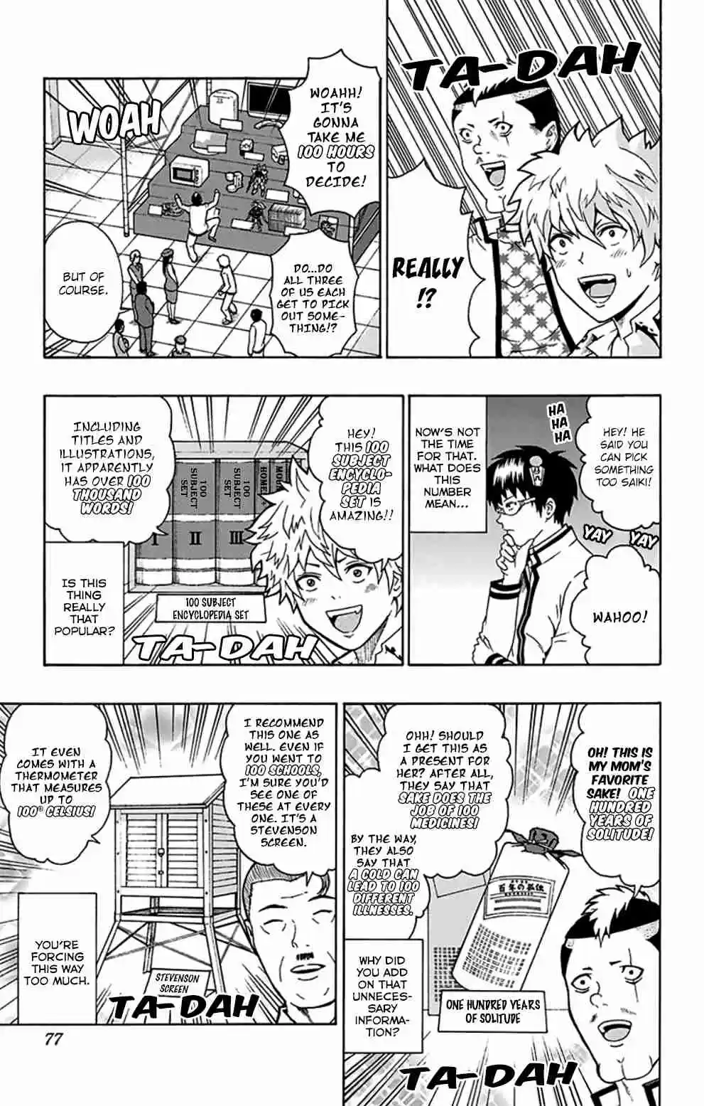 Saiki Kusuo no PSI Nan Vol.10 Ch.100