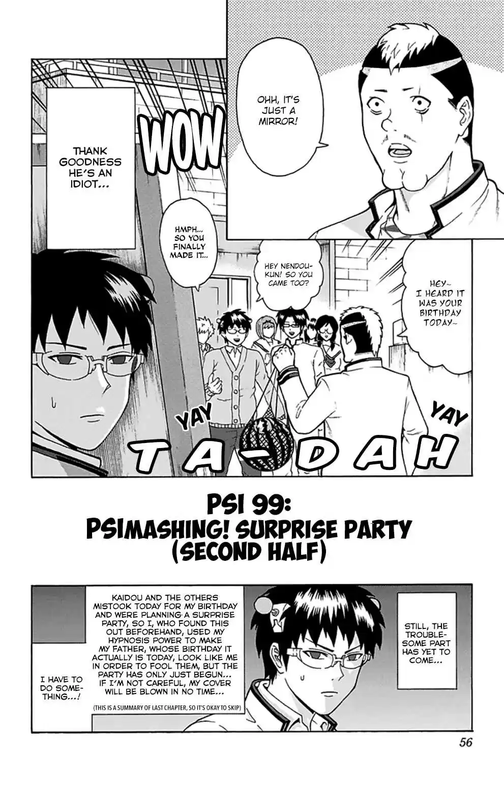Saiki Kusuo no PSI Nan Vol.10 Ch.99