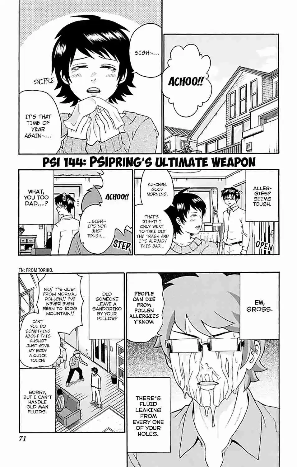 Saiki Kusuo no PSI Nan Vol.14 Ch.144