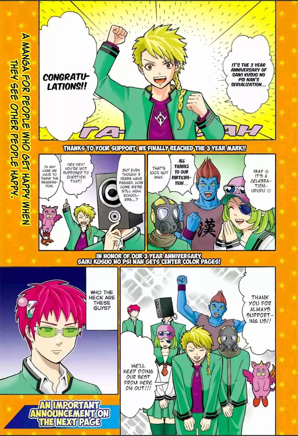 Saiki Kusuo no PSI Nan Vol.15 Ch.151