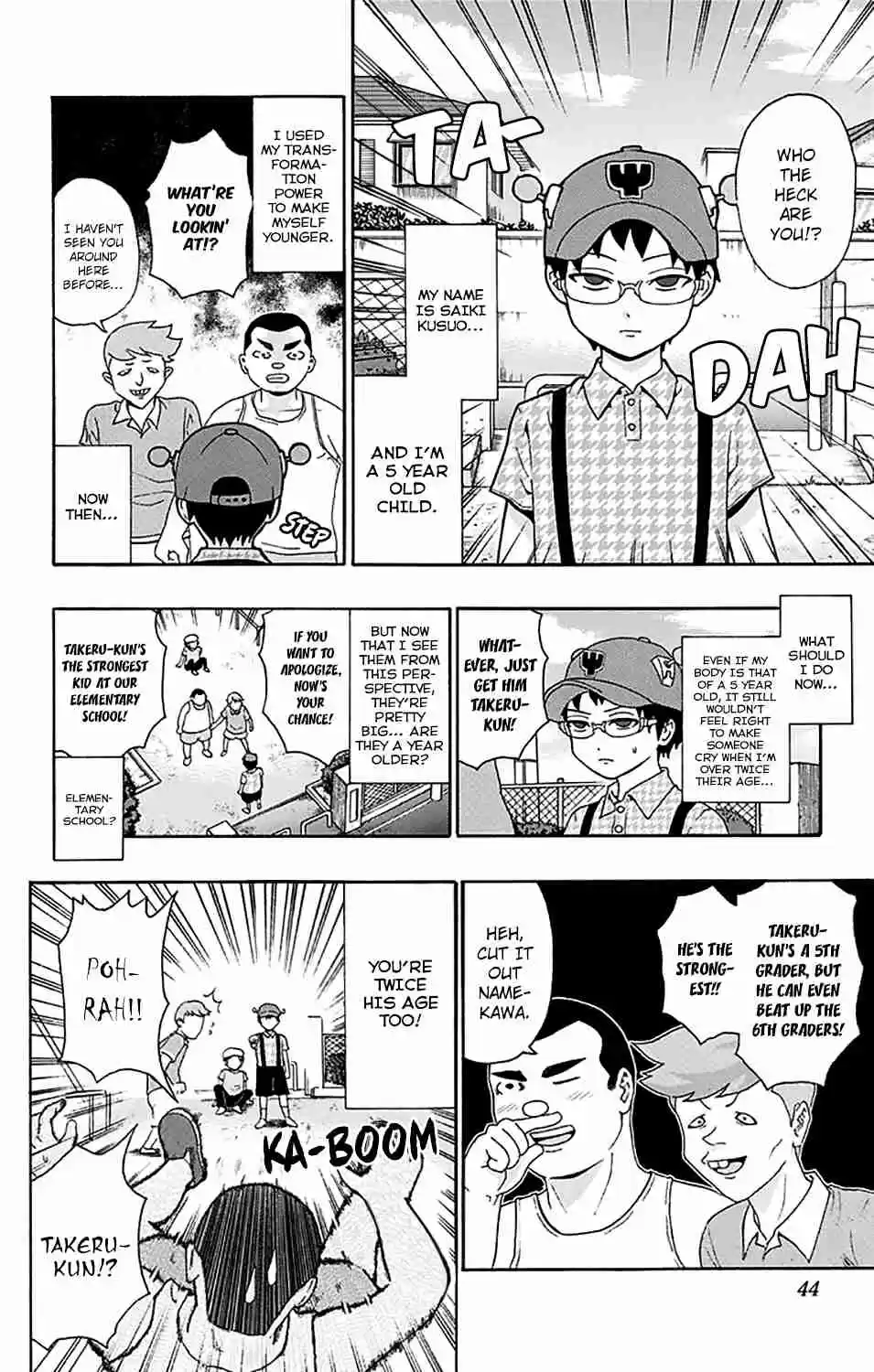 Saiki Kusuo no PSI Nan Vol.16 Ch.164