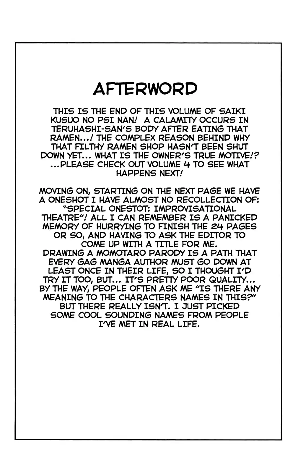 Saiki Kusuo no PSI Nan Vol.3 Ch.29.1