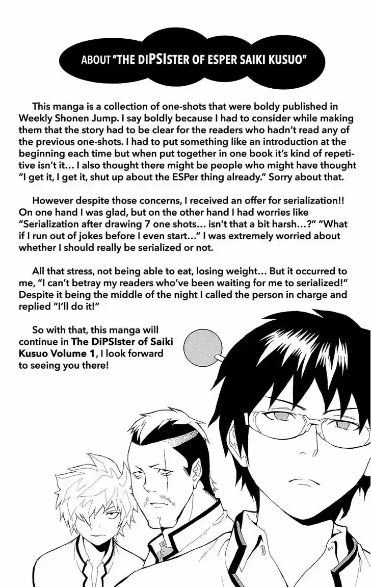 Saiki Kusuo no Sainan 7