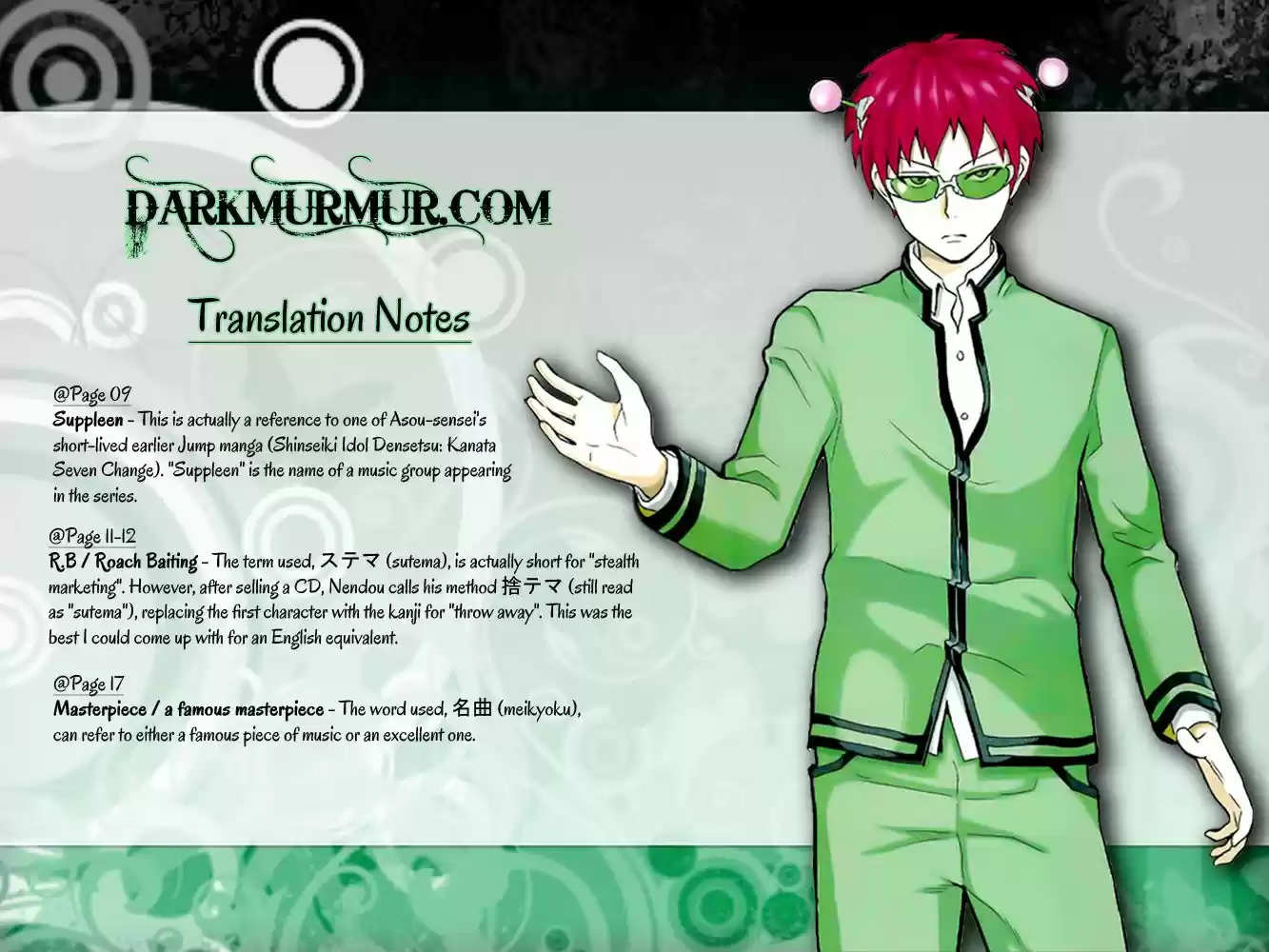 Saiki Kusuo no Sainan 8