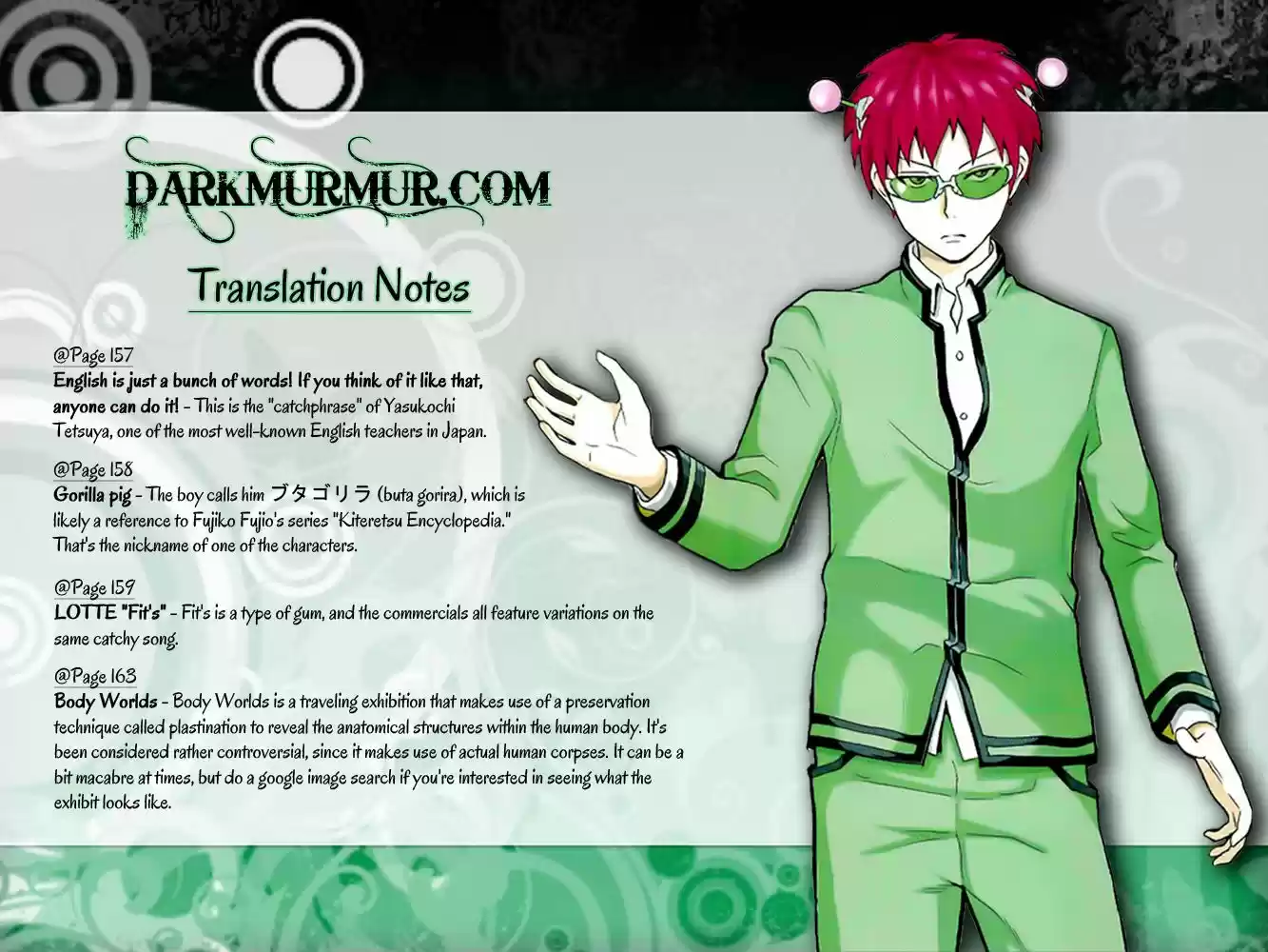 Saiki Kusuo no Sainan 8.5