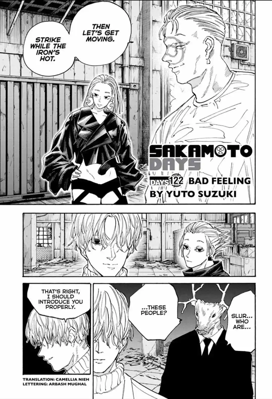 Sakamoto Days Chapter 122