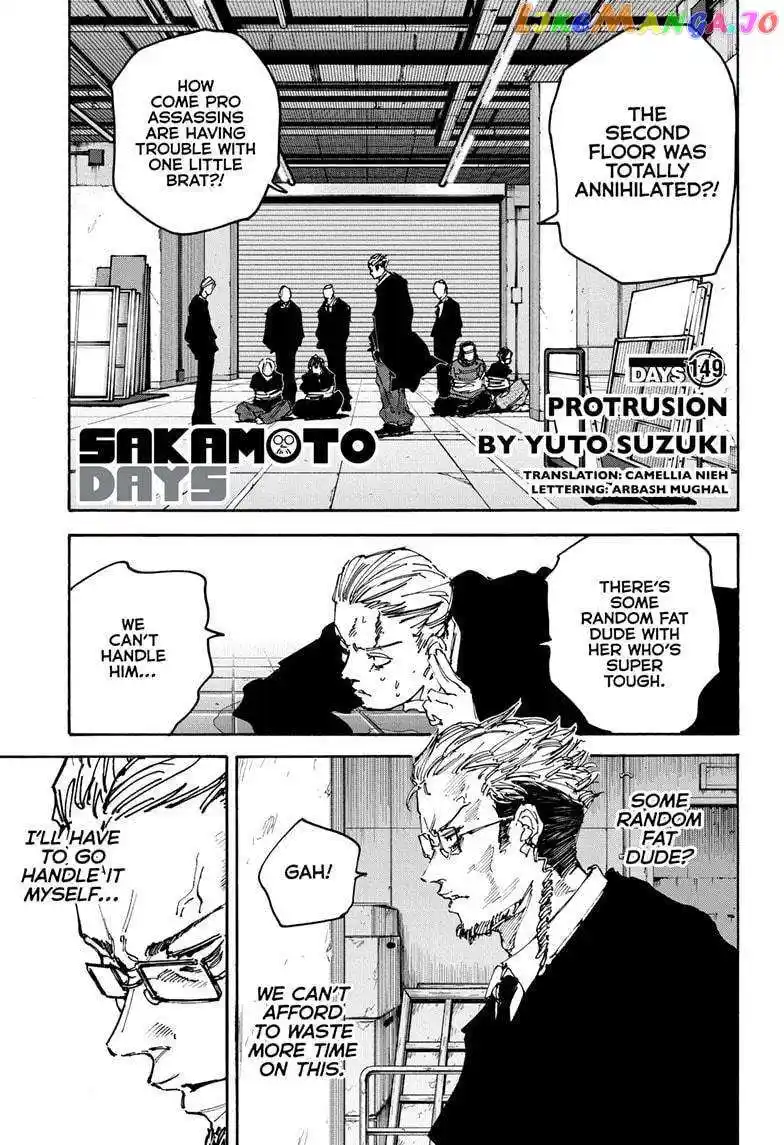 Sakamoto Days Chapter 149