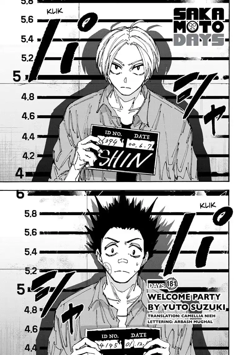 Sakamoto Days Chapter 181