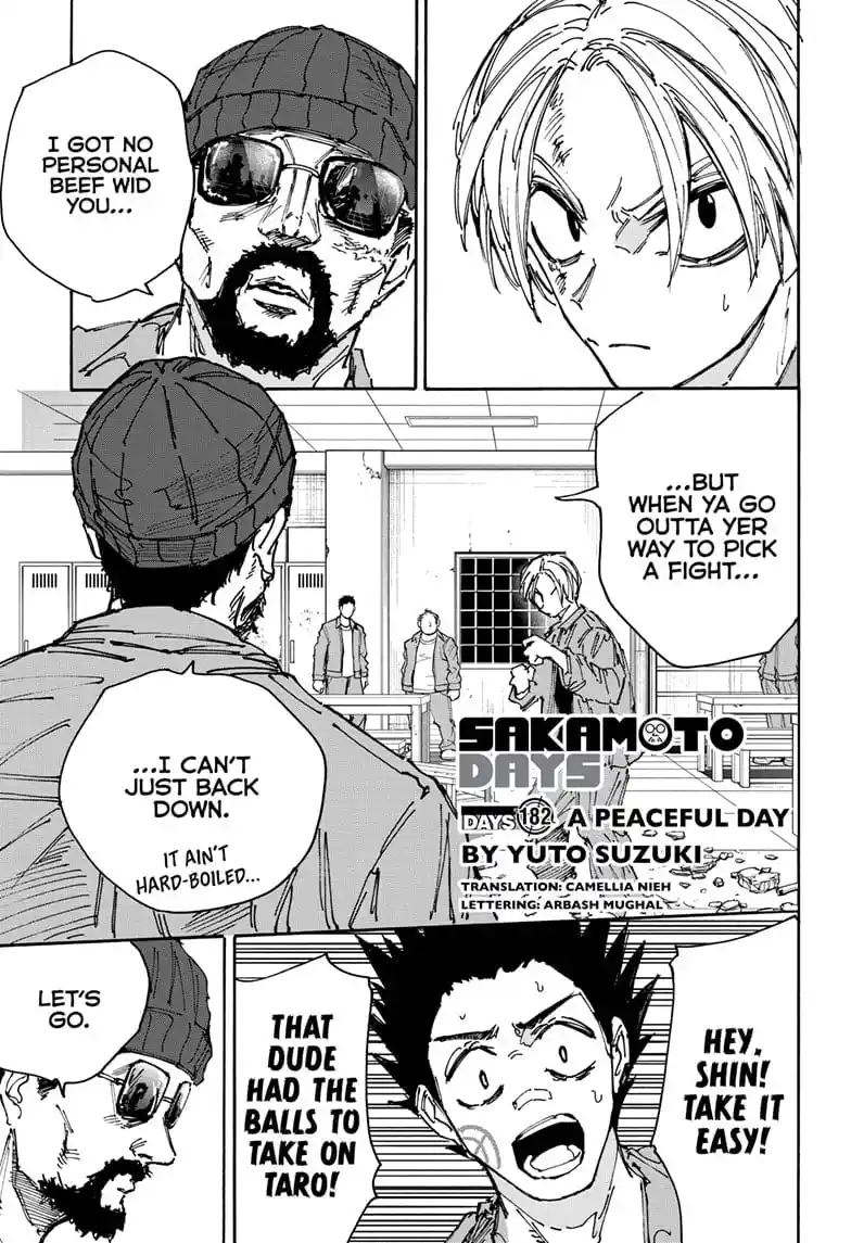 Sakamoto Days Chapter 182