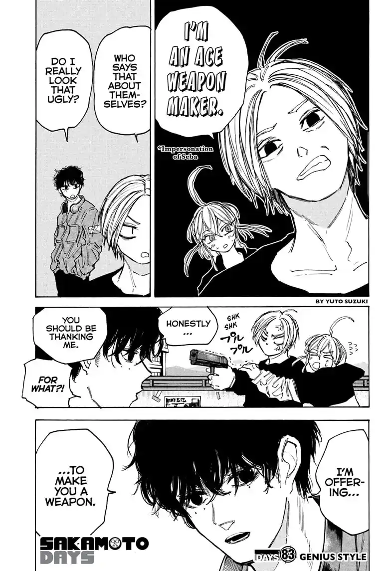 Sakamoto Days Chapter 83