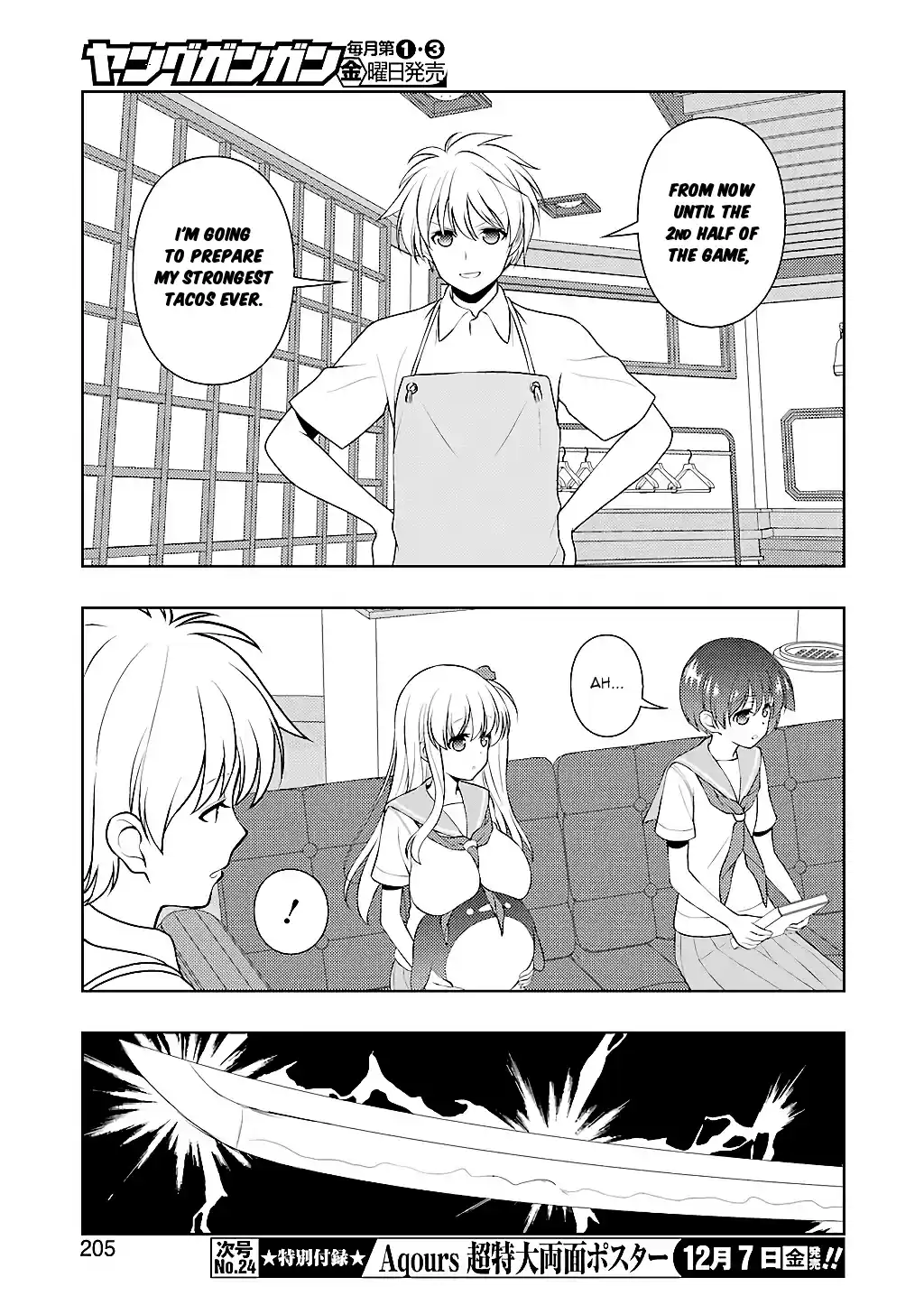 Saki Ch. 196 Growth