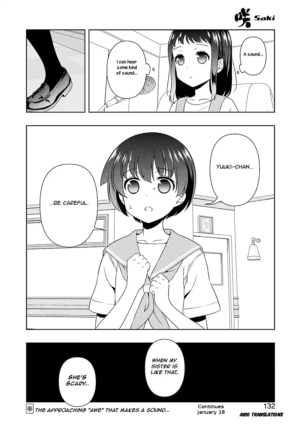 Saki Ch. 198 Awe