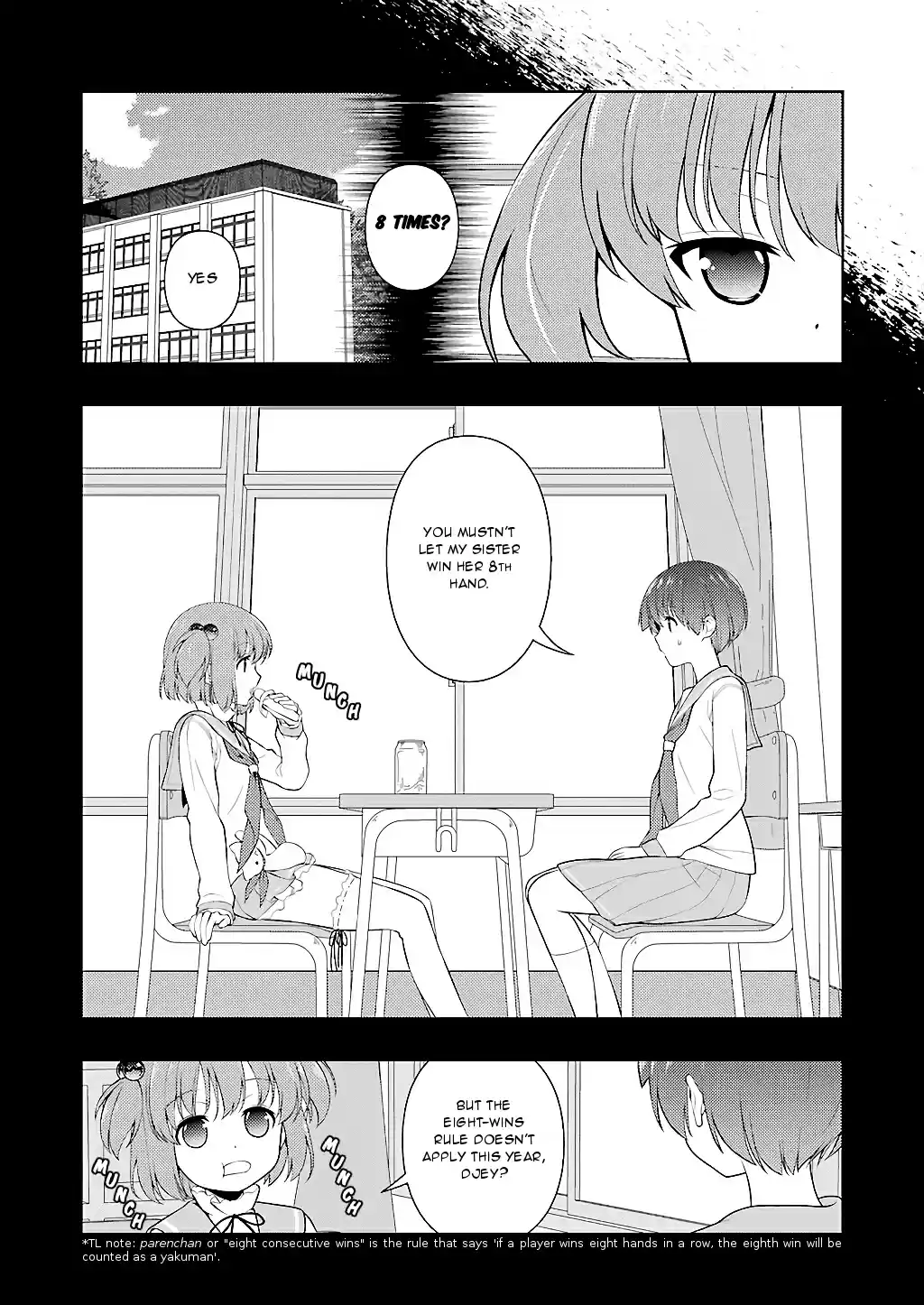 Saki Ch. 199 Hard Fighting