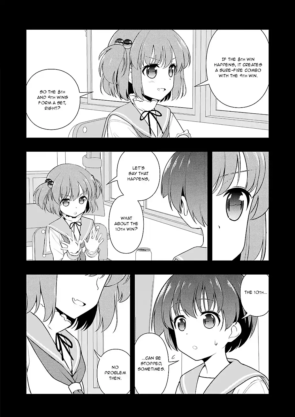 Saki Ch. 199 Hard Fighting