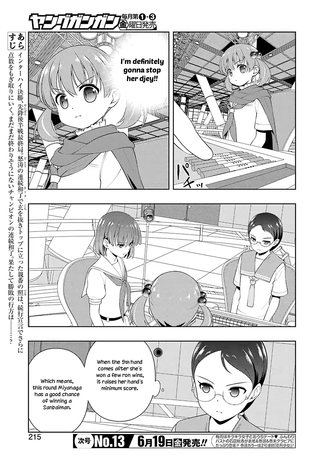 Saki Ch. 217 Combined Efforts