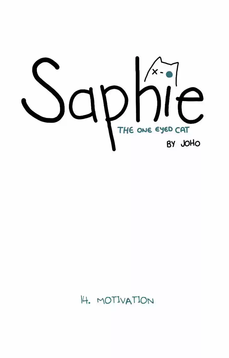Saphie: The One-Eyed Cat 14